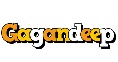 Gagandeep cartoon logo