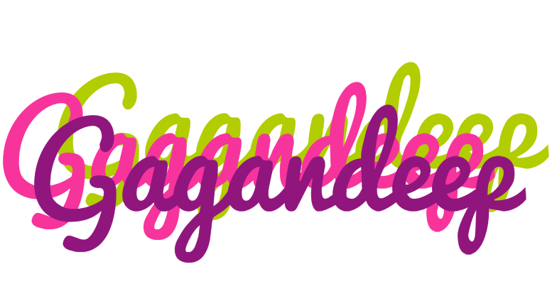 Gagandeep flowers logo