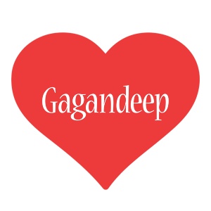 Gagandeep love logo