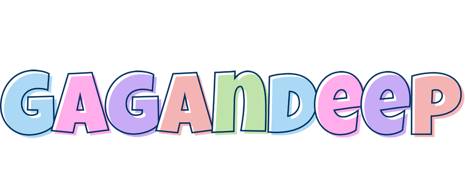 Gagandeep pastel logo