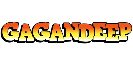 Gagandeep sunset logo