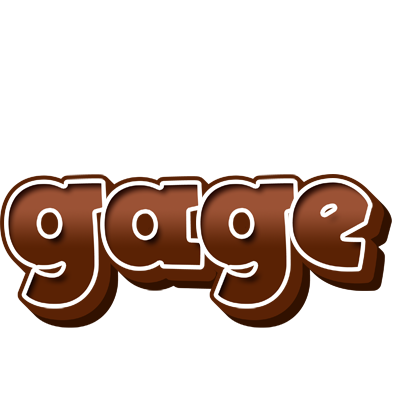 Gage brownie logo