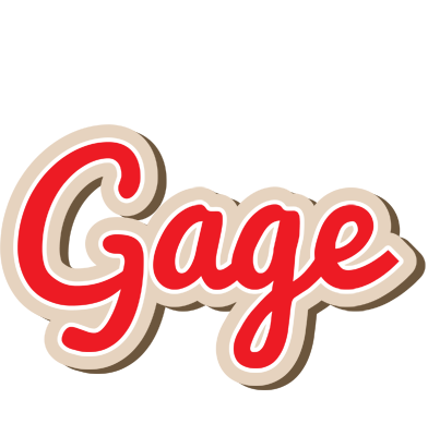 Gage chocolate logo