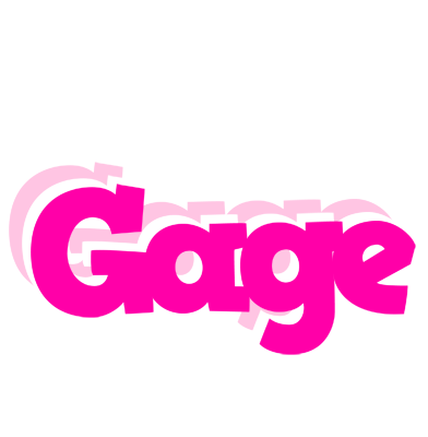 Gage dancing logo