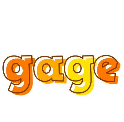 Gage desert logo