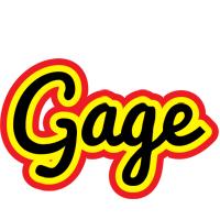 Gage flaming logo