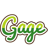 Gage golfing logo