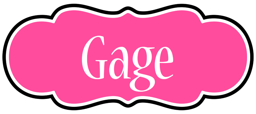 Gage invitation logo