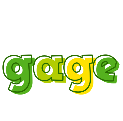 Gage juice logo