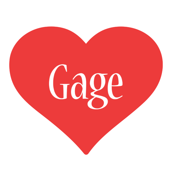 Gage love logo