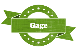 Gage natural logo