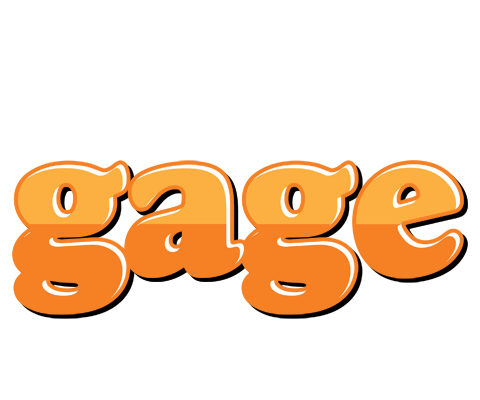 Gage orange logo