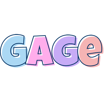 Gage pastel logo