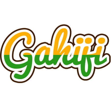 Gahiji banana logo