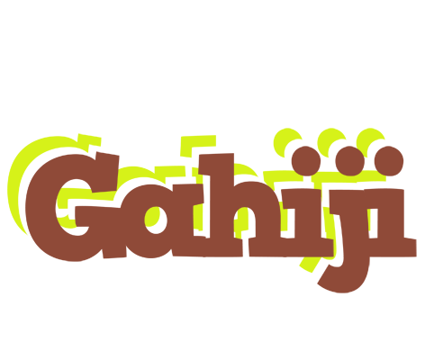 Gahiji caffeebar logo