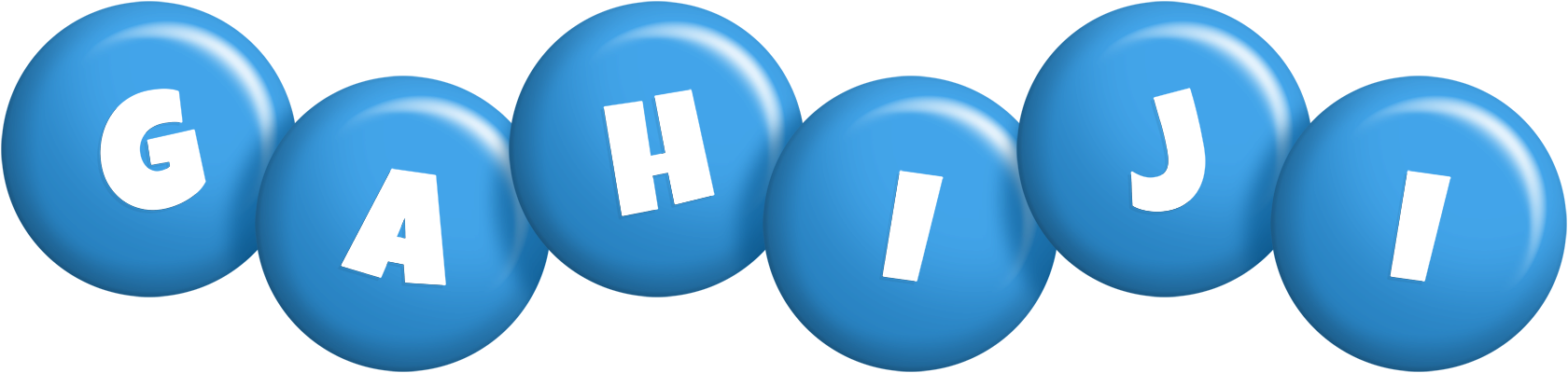 Gahiji candy-blue logo