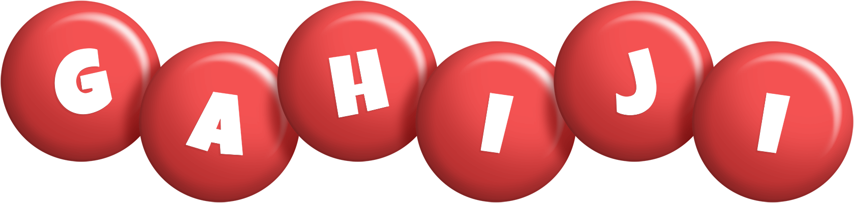 Gahiji candy-red logo