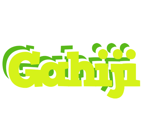 Gahiji citrus logo