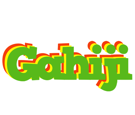 Gahiji crocodile logo