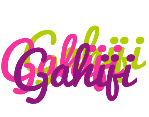 Gahiji flowers logo