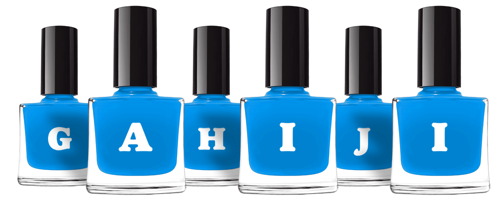 Gahiji glossy logo