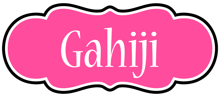 Gahiji invitation logo