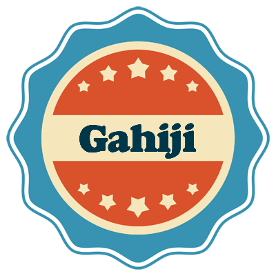Gahiji labels logo