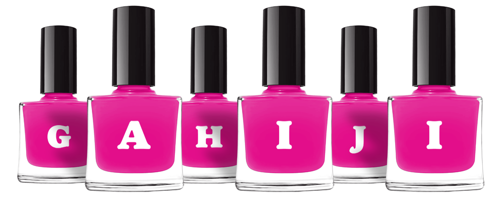 Gahiji nails logo