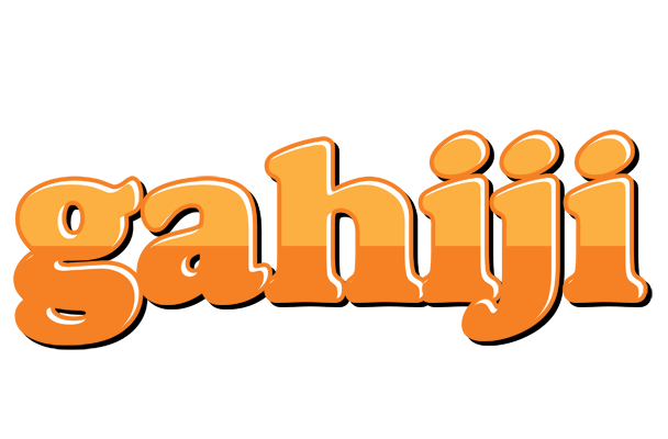 Gahiji orange logo