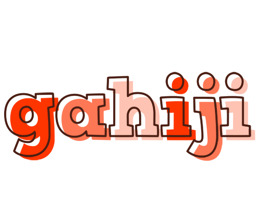 Gahiji paint logo