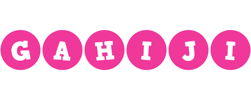 Gahiji poker logo