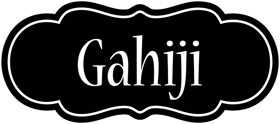 Gahiji welcome logo