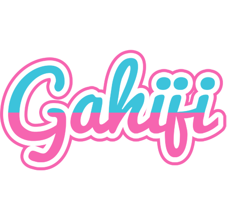 Gahiji woman logo