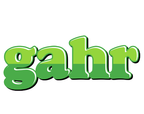 Gahr apple logo