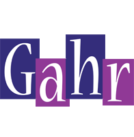 Gahr autumn logo