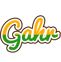 Gahr banana logo