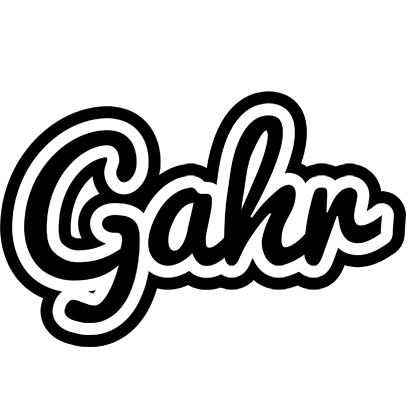 Gahr chess logo