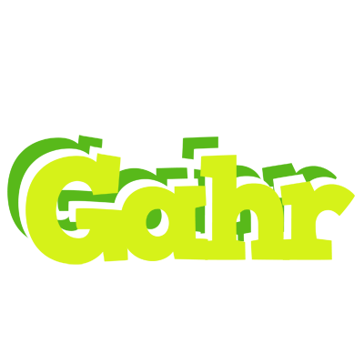 Gahr citrus logo