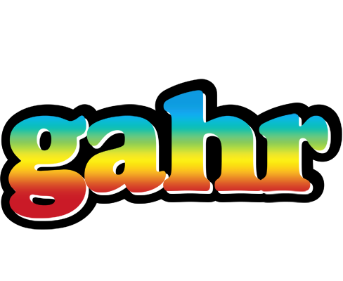 Gahr color logo