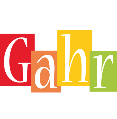 Gahr colors logo