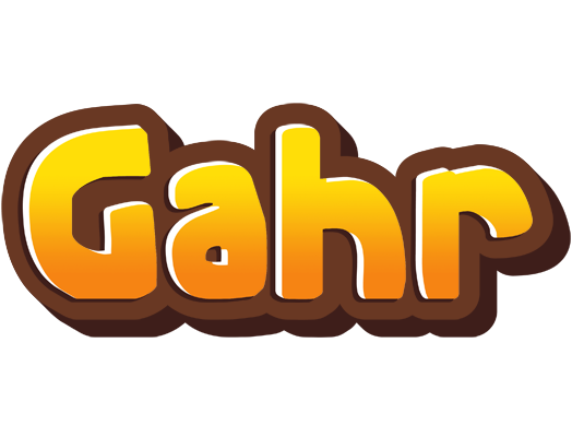 Gahr cookies logo