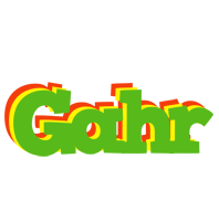 Gahr crocodile logo