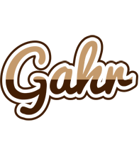 Gahr exclusive logo