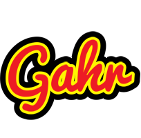 Gahr fireman logo