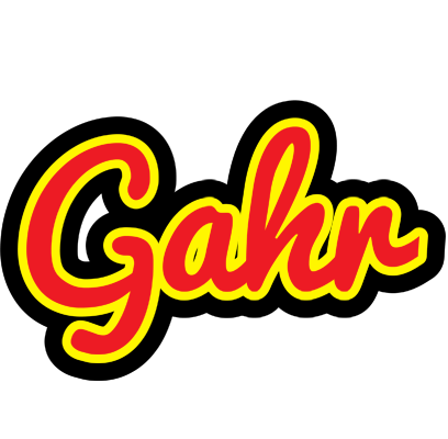 Gahr fireman logo