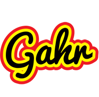 Gahr flaming logo