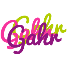 Gahr flowers logo