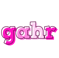 Gahr hello logo