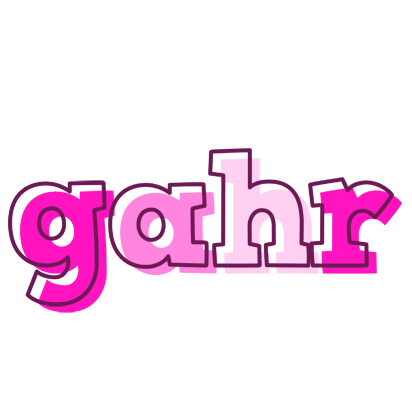 Gahr hello logo