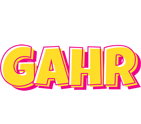 Gahr kaboom logo